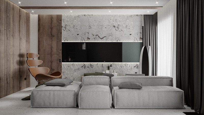 Ứng dụng phong cách hiện đại vào thiết kế nội thất chung cư