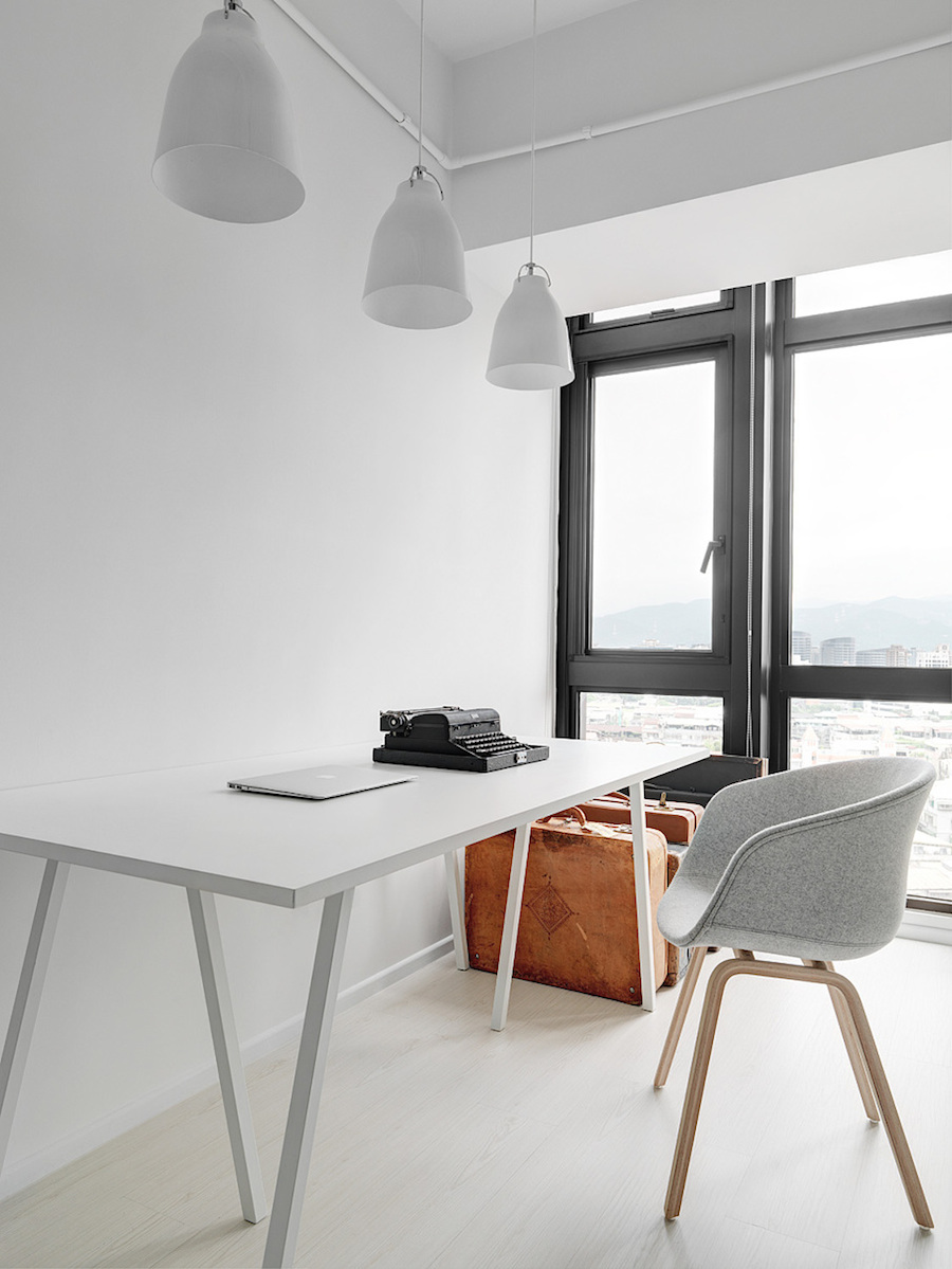 Phong cách căn hộ tối giản được bày trí tinh tế, gọn gàng và đơn giản.
