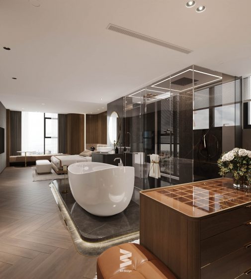 tư vấn thiết kế thi công căn hộ chung cư cao cấp: Không gian thư giãn, thoải mái và tiện nghi tại chung cư the Legend
